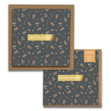 Buddies Florals Cartes de Gratitude Greeting Card in French