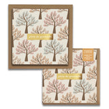 Walk in the Park Trees Cartes de Gratitude Greeting Card in French