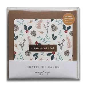 Holiday Foli 6Pk Boxed Set Holiday Gratitude Greeting Cards