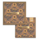 Introducing Maylay Co.'s Sunflowers Gratitude Greeting Cards: This premium card boasts a stunning sunflower design with a gold label that says "I am grateful." It includes both an envelope and a note encouraging the sharing of gratitude. The eye-catching brown and yellow color scheme ensures it stands out among other gratitude cards.