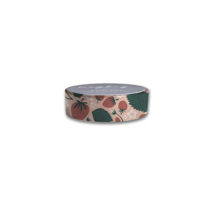 Strawberries Florals Washi Tape