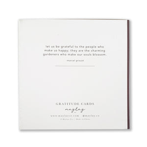 Silk Tie Gratitude Cards - Maylay Co.