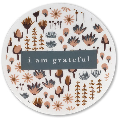 Sweetness 3" Clear Gratitude Sticker - Maylay Co.